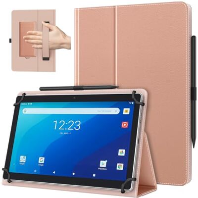 TiMOVO Universele beschermhoes voor Android tablet van 10,1 inch Touchscreen 9,6 tot 11 inch, penlus, licht en opvouwbaar, hand, Android-tablets TiMOVO Universele beschermhoes voor Android tablet van 10,1 inch Touchscreen 9,6 tot 11 inch, penlus, licht en opvouwbaar, hand, Android-tablets