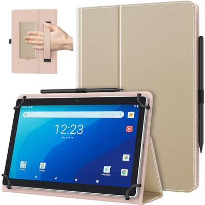 TiMOVO Universele beschermhoes voor Android tablet van 10,1 inch Touchscreen 9,6 tot 11 inch, penlus, licht en opvouwbaar, hand, Android-tablets TiMOVO Universele beschermhoes voor Android tablet van 10,1 inch Touchscreen 9,6 tot 11 inch, penlus, licht en opvouwbaar, hand, Android-tablets