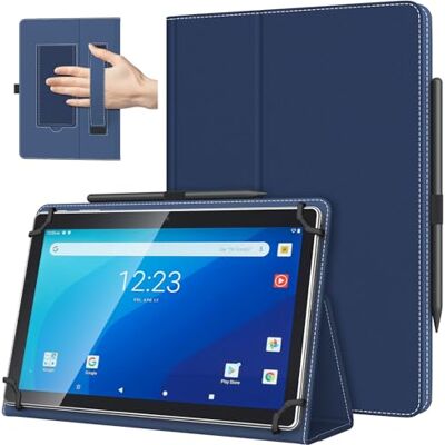 TiMOVO Universele beschermhoes voor Android tablet van 10,1 inch Touchscreen 9,6 tot 11 inch, penlus, licht en opvouwbaar, hand, Android-tablets TiMOVO Universele beschermhoes voor Android tablet van 10,1 inch Touchscreen 9,6 tot 11 inch, penlus, licht en opvouwbaar, hand, Android-tablets