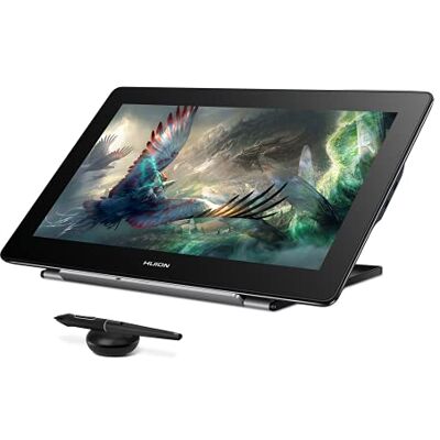 HUION Kamvas Pro 16 Plus 4K UHD Graphics Drawing Tablet met volledig laminaat display 145% sRGB batterijloze stylus PW517 voor pc, Mac, Android, 15,6 inch pendisplay HUION Kamvas Pro 16 Plus 4K UHD Graphics Drawing Tablet met volledig laminaat display 145% sRGB batterijloze stylus PW517 voor pc, Mac, Android, 15,6 inch pendisplay