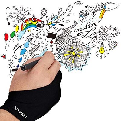 XP-Pen ® elastische lycra-handschoenen, anti-fouling voor grafische tablet, lichtbox (geschikt voor rechts en links) XP-Pen ® elastische lycra-handschoenen, anti-fouling voor grafische tablet, lichtbox (geschikt voor rechts en links)