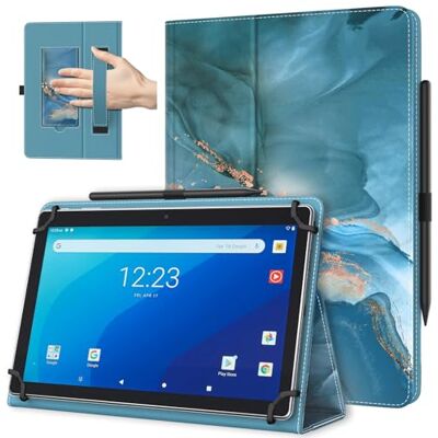 TiMOVO Universele beschermhoes voor Android tablet van 10,1 inch Touchscreen 9,6 tot 11 inch, penlus, licht en opvouwbaar, hand, Android-tablets TiMOVO Universele beschermhoes voor Android tablet van 10,1 inch Touchscreen 9,6 tot 11 inch, penlus, licht en opvouwbaar, hand, Android-tablets