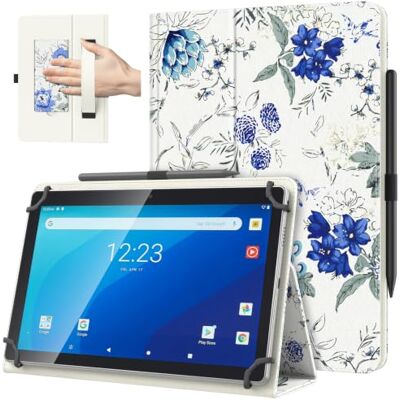 TiMOVO Universele beschermhoes voor Android tablet van 10,1 inch Touchscreen 9,6 tot 11 inch, penlus, licht en opvouwbaar, hand, Android-tablets TiMOVO Universele beschermhoes voor Android tablet van 10,1 inch Touchscreen 9,6 tot 11 inch, penlus, licht en opvouwbaar, hand, Android-tablets