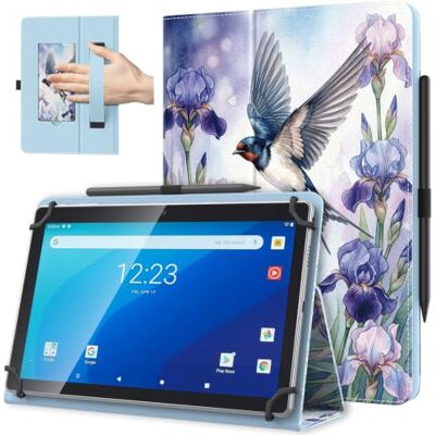 TiMOVO Universele beschermhoes voor Android tablet van 10,1 inch Touchscreen 9,6 tot 11 inch, penlus, licht en opvouwbaar, hand, Android-tablets TiMOVO Universele beschermhoes voor Android tablet van 10,1 inch Touchscreen 9,6 tot 11 inch, penlus, licht en opvouwbaar, hand, Android-tablets