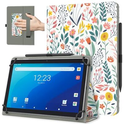 TiMOVO Universele beschermhoes voor Android tablet van 10,1 inch Touchscreen 9,6 tot 11 inch, penlus, licht en opvouwbaar, hand, Android-tablets TiMOVO Universele beschermhoes voor Android tablet van 10,1 inch Touchscreen 9,6 tot 11 inch, penlus, licht en opvouwbaar, hand, Android-tablets