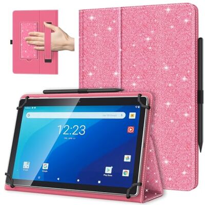 TiMOVO Universele beschermhoes voor Android tablet van 10,1 inch Touchscreen 9,6 tot 11 inch, penlus, licht en opvouwbaar, hand, Android-tablets TiMOVO Universele beschermhoes voor Android tablet van 10,1 inch Touchscreen 9,6 tot 11 inch, penlus, licht en opvouwbaar, hand, Android-tablets