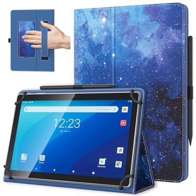 TiMOVO Universele beschermhoes voor Android tablet van 10,1 inch Touchscreen 9,6 tot 11 inch, penlus, licht en opvouwbaar, hand, Android-tablets TiMOVO Universele beschermhoes voor Android tablet van 10,1 inch Touchscreen 9,6 tot 11 inch, penlus, licht en opvouwbaar, hand, Android-tablets