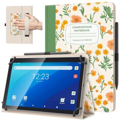 TiMOVO Universele beschermhoes voor Android tablet van 10,1 inch Touchscreen 9,6 tot 11 inch, penlus, licht en opvouwbaar, hand, Android-tablets TiMOVO Universele beschermhoes voor Android tablet van 10,1 inch Touchscreen 9,6 tot 11 inch, penlus, licht en opvouwbaar, hand, Android-tablets
