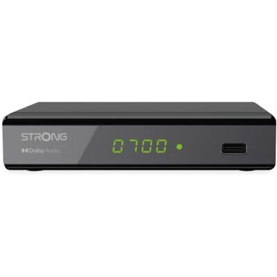 Strong SRT 8119 DVB-T2 HDMI digitale terrestrische decoder met display Strong SRT 8119 DVB-T2 HDMI digitale terrestrische decoder met display