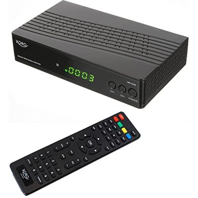 Xoro HRS 9194 DVB-S2 satellietontvanger FullHD PVR Ready 2 gelijktijdige opnames, Timeshift, EPG, USB 2.0 mediaspeler, 12 poorten Xoro HRS 9194 DVB-S2 satellietontvanger FullHD PVR Ready 2 gelijktijdige opnames, Timeshift, EPG, USB 2.0 mediaspeler, 12 poorten