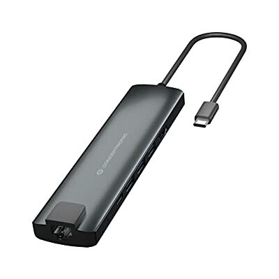 Conceptronic DONN06G 9-in-1 multifunctionele adapter USB-C hub Conceptronic DONN06G 9-in-1 multifunctionele adapter USB-C hub
