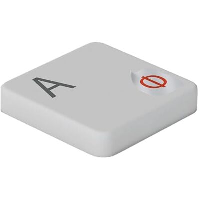 hoopomania Stickers voor Russisch toetsenbord, transparant, gelamineerd mat oppervlak, 5 x 6 mm, rood hoopomania Stickers voor Russisch toetsenbord, transparant, gelamineerd mat oppervlak, 5 x 6 mm, rood