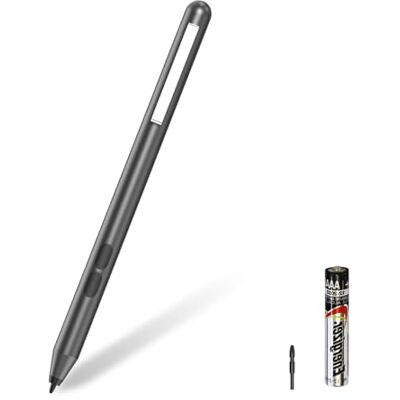 ANYQOO Stylus MPP 1.51 met 1024 drukgevoeligheid, Palm Reject, AAAA-batterij, lange levensduur, compatibel met Microsoft Surface en sommige ASUS, Dell, HP, 2 verwisselbare opzetstukken ANYQOO Stylus MPP 1.51 met 1024 drukgevoeligheid, Palm Reject, AAAA-batterij, lange levensduur, compatibel met Microsoft Surface en sommige ASUS, Dell, HP, 2 verwisselbare opzetstukken
