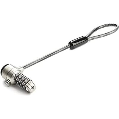 StarTech .com BRNCHLOCK Verlengingsring voor laptop, kabel en hangslot, 15 cm, combinatieslot met 4 cijfers, zwart StarTech .com BRNCHLOCK Verlengingsring voor laptop, kabel en hangslot, 15 cm, combinatieslot met 4 cijfers, zwart