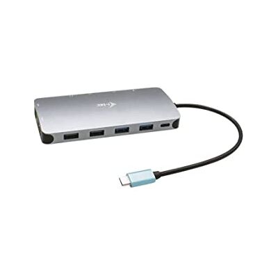 i-tec USB-C 3 x Full HD Nano dockingstation – 2 x DisplayPort 1 x HDMI 1 x GLAN 1 x USB-C 2 x USB 3.1 2 x USB 2.0 1 x audio met Power Delivery 100 W i-tec USB-C 3 x Full HD Nano dockingstation – 2 x DisplayPort 1 x HDMI 1 x GLAN 1 x USB-C 2 x USB 3.1 2 x USB 2.0 1 x audio met Power Delivery 100 W