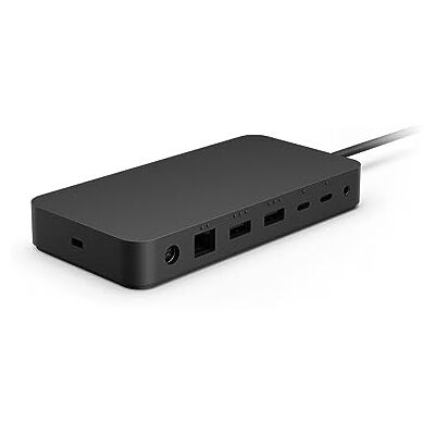 Microsoft Surface Thunderbolt 4 Dock Zwart Microsoft Surface Thunderbolt 4 Dock Zwart