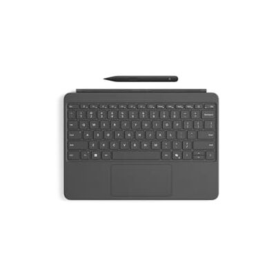 Microsoft Surface Pro 12 inch toetsenbord met dunne stylus compatibel met Surface Pro (1e editie) antraciet Microsoft Surface Pro 12 inch toetsenbord met dunne stylus compatibel met Surface Pro (1e editie) antraciet