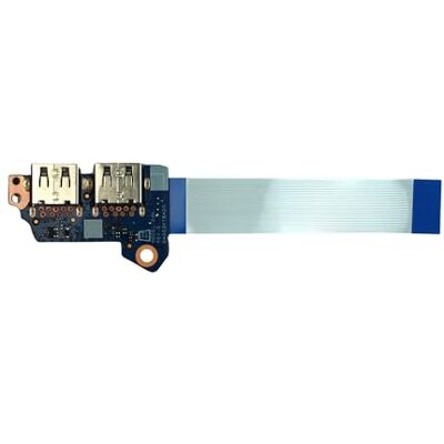 Power4Laptops PCB USB pour ordinateur portable de rechange compatible avec HP Omen 16-b1030TX Power4Laptops PCB USB pour ordinateur portable de rechange compatible avec HP Omen 16-b1030TX