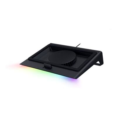 Razer Intelligente koelmat voor laptops van 14 tot 18 inch Luchtdichte drukkamer (aanpasbare ventilatorcurven, 3-poorts USB-A-hub, knoppen Razer Intelligente koelmat voor laptops van 14 tot 18 inch Luchtdichte drukkamer (aanpasbare ventilatorcurven, 3-poorts USB-A-hub, knoppen