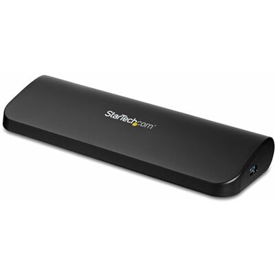 StarTech . com Dual Screen USB 3.0 Laptop Docking Station met HDMI/DVI/VGA, Hub 3x USB-A, GbE, Audio, Universal Dock Type-A voor Windows/MacOS/ChromeOS TAA-conform (USB3SDOCKHDV) StarTech . com Dual Screen USB 3.0 Laptop Docking Station met HDMI/DVI/VGA, Hub 3x USB-A, GbE, Audio, Universal Dock Type-A voor Windows/MacOS/ChromeOS TAA-conform (USB3SDOCKHDV)