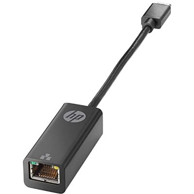 HP USB-C naar RJ45 Ethernet Adapter (V7W66AA) zwart HP USB-C naar RJ45 Ethernet Adapter (V7W66AA) zwart