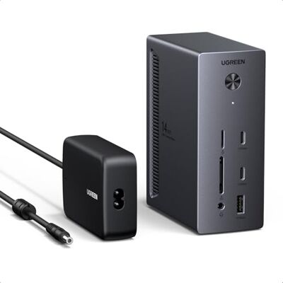 UGREEN Revodok Pro Hub USB C 14-in-1 Docking Station Triple Display UGREEN Revodok Pro Hub USB C 14-in-1 Docking Station Triple Display