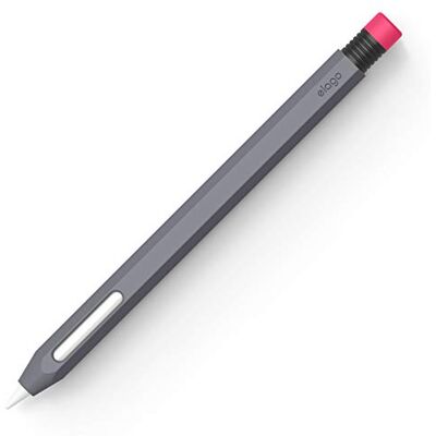 elago Classic Pencil Case Compatibel met Apple Pencil 2e Generatie Cover Hoes, Klassiek Design, Compatibel met Magnetisch Opladen & Dubbele Tap (MOET INSTALLATIE INSTRUCTIES LEZEN) (Donkergrijs) elago Classic Pencil Case Compatibel met Apple Pencil 2e Generatie Cover Hoes, Klassiek Design, Compatibel met Magnetisch Opladen & Dubbele Tap (MOET INSTALLATIE INSTRUCTIES LEZEN) (Donkergrijs)