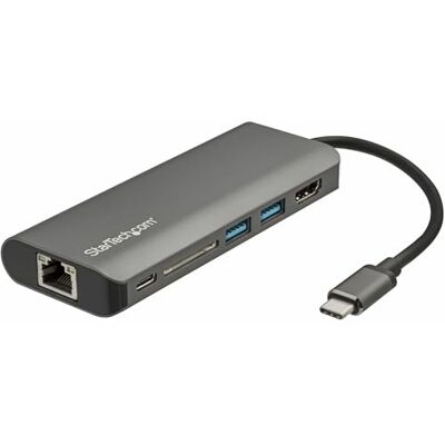 StarTech . com USB-C digitale AV-multiport adapter met HDMI 4K SD- en PD-kaartlezer (DKT30CSDHPD3) StarTech . com USB-C digitale AV-multiport adapter met HDMI 4K SD- en PD-kaartlezer (DKT30CSDHPD3)
