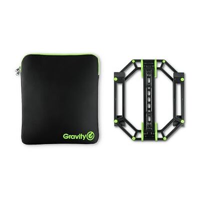 Gravity LTS 01 B Set 1 Verstelbare laptopstandaard en controller met neopreen beschermhoes Gravity LTS 01 B Set 1 Verstelbare laptopstandaard en controller met neopreen beschermhoes