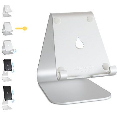 Rain Design mStand tablet, multimedia-standaard, zilverkleurig, aluminium, tablet, 33 cm (13 inch), compatibel met iPad) Rain Design mStand tablet, multimedia-standaard, zilverkleurig, aluminium, tablet, 33 cm (13 inch), compatibel met iPad)