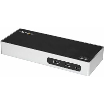 StarTech .com USB 3.0 dual display laptop docking station poortreplicator USB 3.0, GbE, HDMI en DVI/VGA (DK30ADD) StarTech .com USB 3.0 dual display laptop docking station poortreplicator USB 3.0, GbE, HDMI en DVI/VGA (DK30ADD)