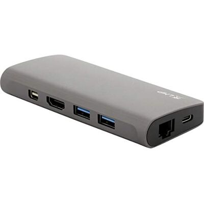 LMP Reis-dockingstation USB-C 4K met 9 poorten Space Gray LMP Reis-dockingstation USB-C 4K met 9 poorten Space Gray