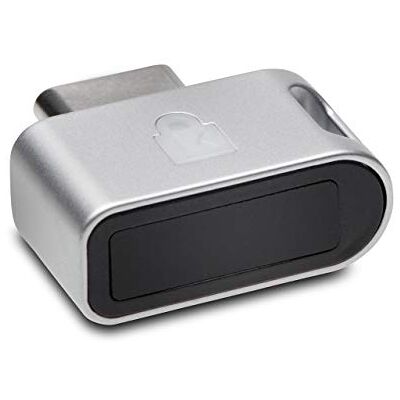 Kensington VeriMark Guard USB-C vingerafdruksleutel, biometrische sleutel voor de bescherming van computers, tablets, iPads en notebooks, compatibel met Windows, Chrome, macOS en iOS (K64709WW) Kensington VeriMark Guard USB-C vingerafdruksleutel, biometrische sleutel voor de bescherming van computers, tablets, iPads en notebooks, compatibel met Windows, Chrome, macOS en iOS (K64709WW)
