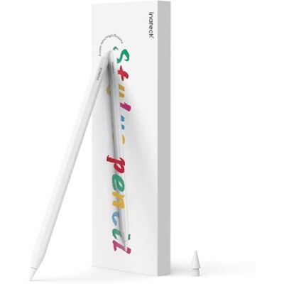 Inateck iPad pen 2018-2024, iPad-pen met palmverwijdering, 5 minuten, snel opladen, kantelgevoelig, compatibel met iPad Pro 11 inch/12,9 inch/13 inch, iPad Air 3/4/5/6, iPad 6-10, iPad Mini 5/6, Inateck iPad pen 2018-2024, iPad-pen met palmverwijdering, 5 minuten, snel opladen, kantelgevoelig, compatibel met iPad Pro 11 inch/12,9 inch/13 inch, iPad Air 3/4/5/6, iPad 6-10, iPad Mini 5/6,