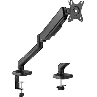 Logilink Monitorhouder voor 17 tot 32 inch scherm van staal met gasveer, tafelbevestiging met 180° draaibare functie Logilink Monitorhouder voor 17 tot 32 inch scherm van staal met gasveer, tafelbevestiging met 180° draaibare functie