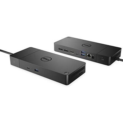 Dell WD19TBS Thunderbolt Dock, 180 W, zwart Dell WD19TBS Thunderbolt Dock, 180 W, zwart
