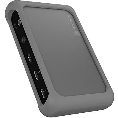 ICY BOX Thunderbolt 4 Dock/HUB (5-in-1), dockingstation met 2 uitgangen (4K 60Hz), USB-C, USB 3.2 Gen 2, 85 W Power Delivery, voor Windows & MacBook Pro/Air en meer, IB-HUB801-TB4 ICY BOX Thunderbolt 4 Dock/HUB (5-in-1), dockingstation met 2 uitgangen (4K 60Hz), USB-C, USB 3.2 Gen 2, 85 W Power Delivery, voor Windows & MacBook Pro/Air en meer, IB-HUB801-TB4