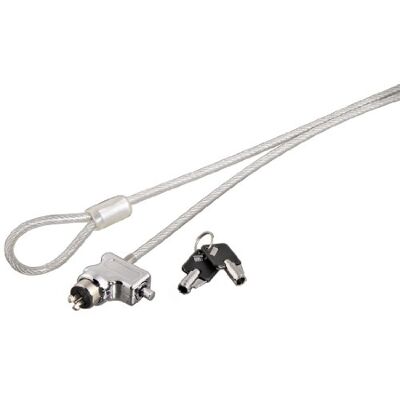 Hama Sleutelslot "Light" (voor laptop, 1,8 m kabel, 4 mm diameter, met sleutel) zilverkleurig Hama Sleutelslot "Light" (voor laptop, 1,8 m kabel, 4 mm diameter, met sleutel) zilverkleurig