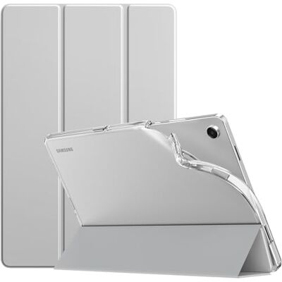 TiMOVO Beschermhoes voor Galaxy Tab A11+/A11 Plus 11 inch 2025, zilvergrijs Compatibel met SM-X230/X236/X238, zachte en dunne TPU, doorschijnende achterkant, automatische wekker/slaapfunctie TiMOVO Beschermhoes voor Galaxy Tab A11+/A11 Plus 11 inch 2025, zilvergrijs Compatibel met SM-X230/X236/X238, zachte en dunne TPU, doorschijnende achterkant, automatische wekker/slaapfunctie