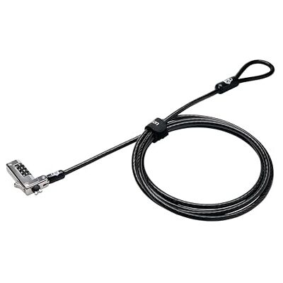 Kensington Combinatiekabel voor ultradunne en 2-in-1 laptops met nano-veiligheidsinkeping; diefstalbeveiliging met kabel 1,8 m snijbestendig (K60603WW) Kensington Combinatiekabel voor ultradunne en 2-in-1 laptops met nano-veiligheidsinkeping; diefstalbeveiliging met kabel 1,8 m snijbestendig (K60603WW)