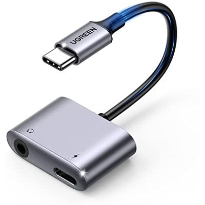 UGREEN Hoofdtelefoon Adapter USB C PD en QC Charger 2 in 1 USB C Splitter Type C naar 3.5mm Audio Converter UGREEN Hoofdtelefoon Adapter USB C PD en QC Charger 2 in 1 USB C Splitter Type C naar 3.5mm Audio Converter