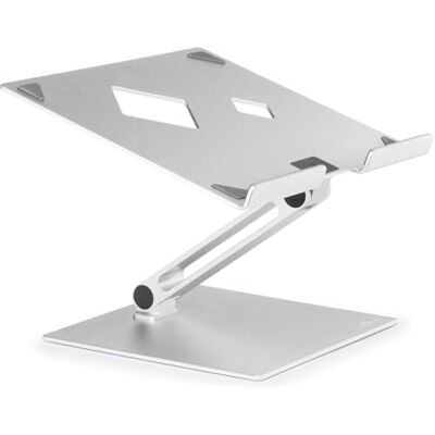 Durable Laptopstandaard Verstelbare hoogte en hellingshoek 505023 metallic zilver Durable Laptopstandaard Verstelbare hoogte en hellingshoek 505023 metallic zilver