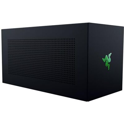 Razer Core X V2 Externe grafische behuizing voor Thunderbolt-laptops Nieuwe generatie Thunderbolt 5 Performance Geventileerd stalen chassis Ondersteunt grafische kaarten Zwart Razer Core X V2 Externe grafische behuizing voor Thunderbolt-laptops Nieuwe generatie Thunderbolt 5 Performance Geventileerd stalen chassis Ondersteunt grafische kaarten Zwart