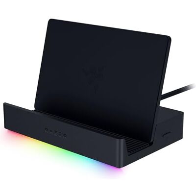 Razer Handheld Dock Chroma 6-poorts USB en HDMI oplaadhub voor mobiele games of tablets (3x USB A, 1x HMDI, 1 USB-C 100W Passthrough Charging, 1x GbE) zwart Razer Handheld Dock Chroma 6-poorts USB en HDMI oplaadhub voor mobiele games of tablets (3x USB A, 1x HMDI, 1 USB-C 100W Passthrough Charging, 1x GbE) zwart