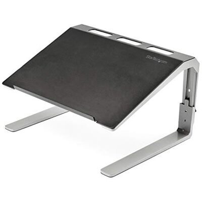 StarTech .com LTSTND) Verstelbare laptopstandaard, robuust staal, aluminium, 3 hoogte-instellingen, kantelbaar, ergonomische laptop hefbrug voor desktop StarTech .com LTSTND) Verstelbare laptopstandaard, robuust staal, aluminium, 3 hoogte-instellingen, kantelbaar, ergonomische laptop hefbrug voor desktop