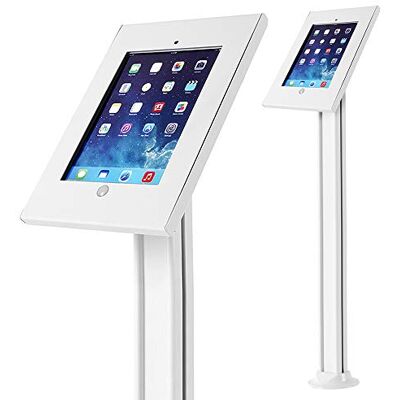 Maclean MC-678 Universele houder voor iPad 2/3/4/Air, Air 2 met vergrendeling (wit) Maclean MC-678 Universele houder voor iPad 2/3/4/Air, Air 2 met vergrendeling (wit)