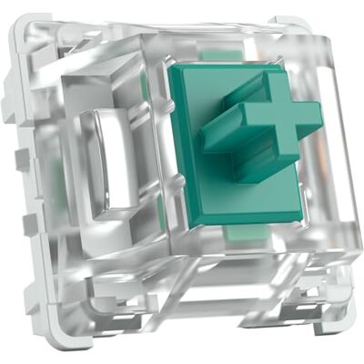 GLORIOUS Gaming 120 Gateron Mechanische Toetsenbordschakelaars (Groen) SMD-LED, ratel- en touch-compatibel voor nauwkeurig typen, 60 g activeringskracht, 3-polige ondersteuning, Gateron Green GLORIOUS Gaming 120 Gateron Mechanische Toetsenbordschakelaars (Groen) SMD-LED, ratel- en touch-compatibel voor nauwkeurig typen, 60 g activeringskracht, 3-polige ondersteuning, Gateron Green