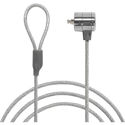 Waytex Diefstalbeveiliging voor pc, beveiligingskabel, afsluitbaar, met sleutel, voor laptop, pc, smartphone, tablet, lengte 1,10 m Waytex Diefstalbeveiliging voor pc, beveiligingskabel, afsluitbaar, met sleutel, voor laptop, pc, smartphone, tablet, lengte 1,10 m