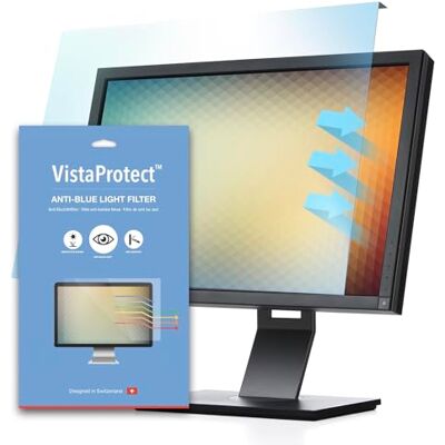 VistaProtect – Premium blauw lichtfilter voor computerscherm en pc-monitor, afneembaar (20 inch 22 inch) VistaProtect – Premium blauw lichtfilter voor computerscherm en pc-monitor, afneembaar (20 inch 22 inch)