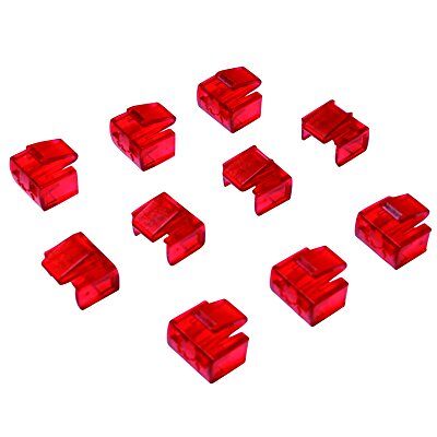 Logilink RJ45 1 poort x en 10 x sloten rood Logilink RJ45 1 poort x en 10 x sloten rood